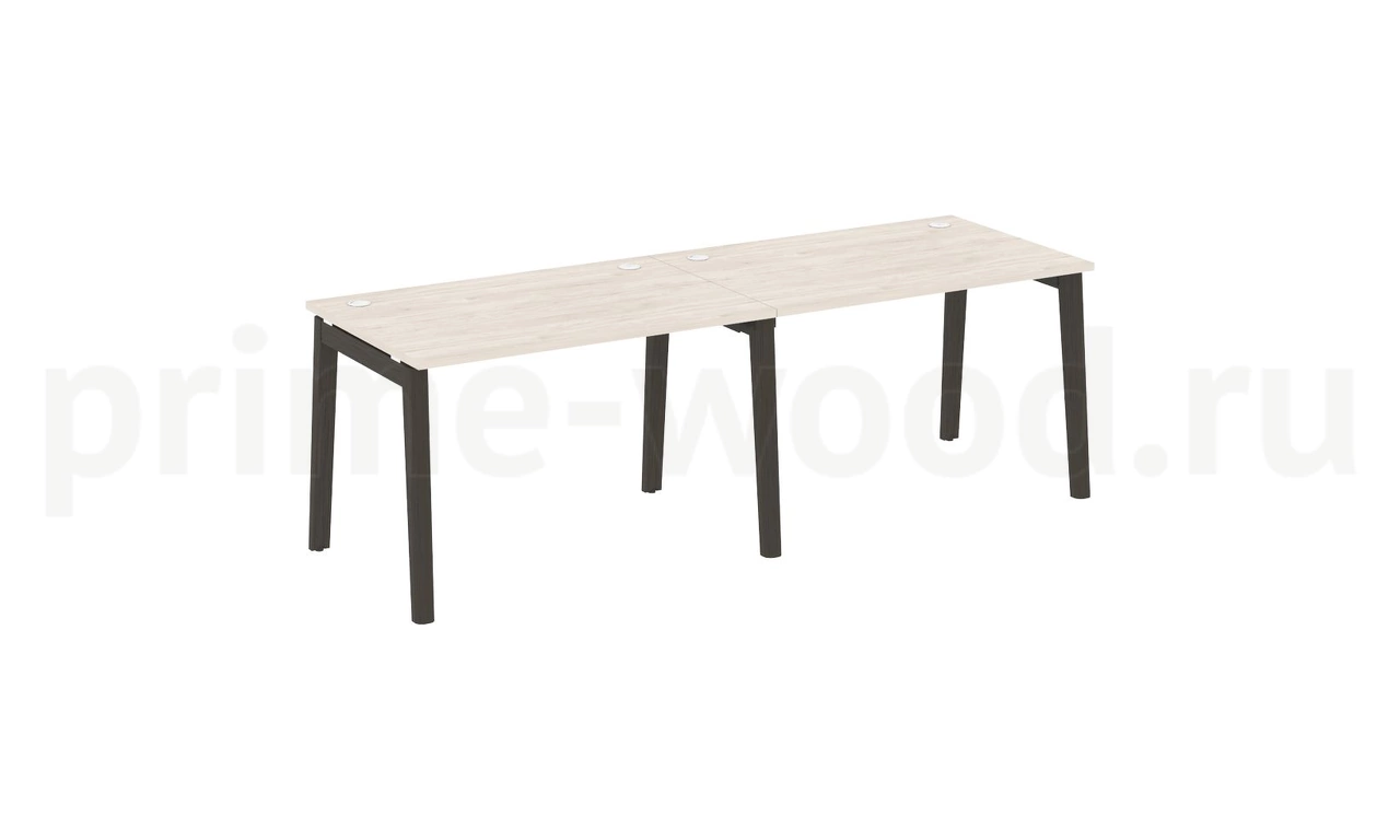 Рабочая станция, опоры - массив дерева ONIX WOOD 236x80x75 - фото 4