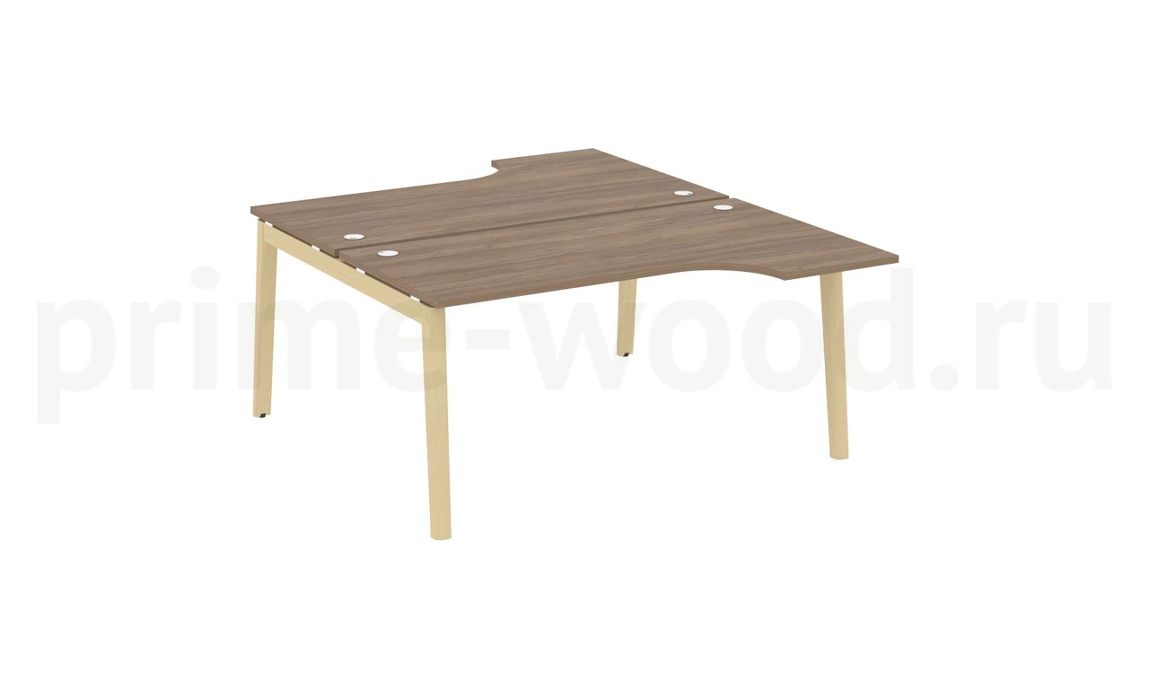 Рабочая станция, опоры - массив дерева ONIX WOOD 158x200x75 - фото 3