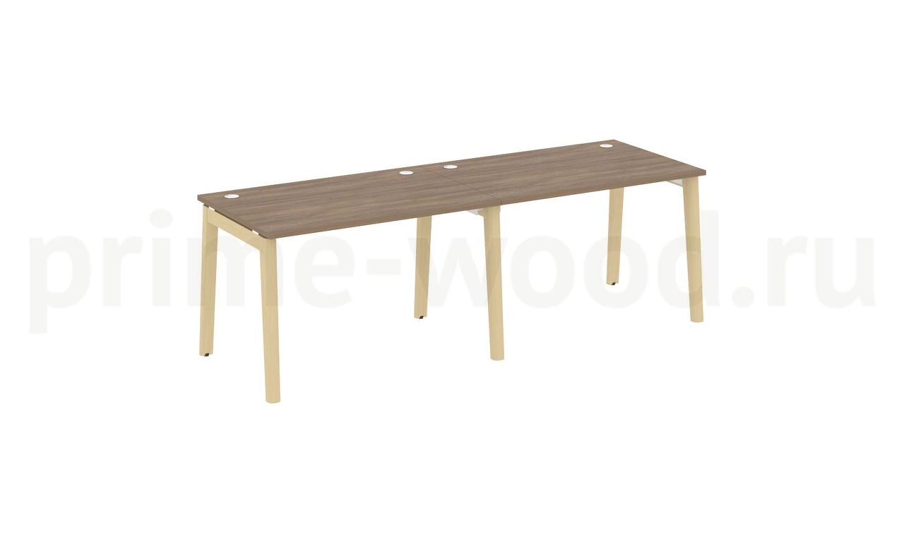 Рабочая станция, опоры - массив дерева ONIX WOOD 236x80x75 - фото 3
