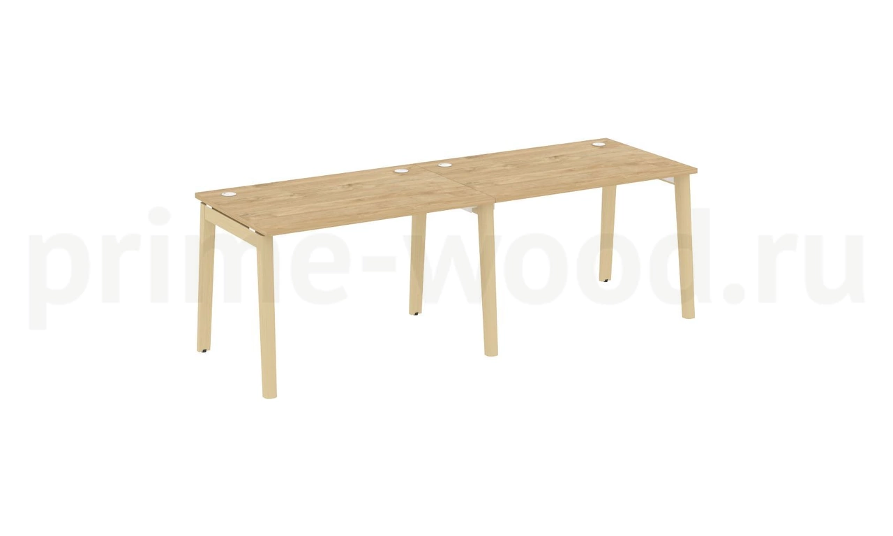 Рабочая станция, опоры - массив дерева ONIX WOOD 236x80x75 - фото 9